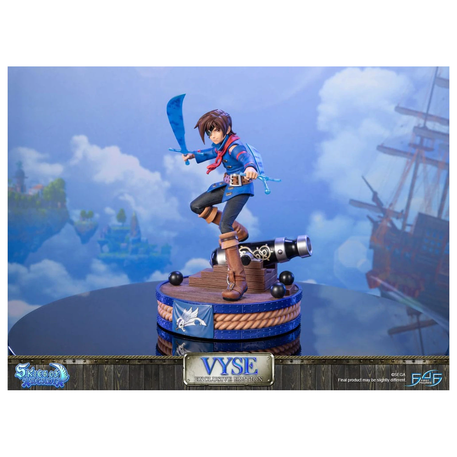 Skies of Arcadia kip Vyse Exclusive Edition 31 cm fotografija izdelka