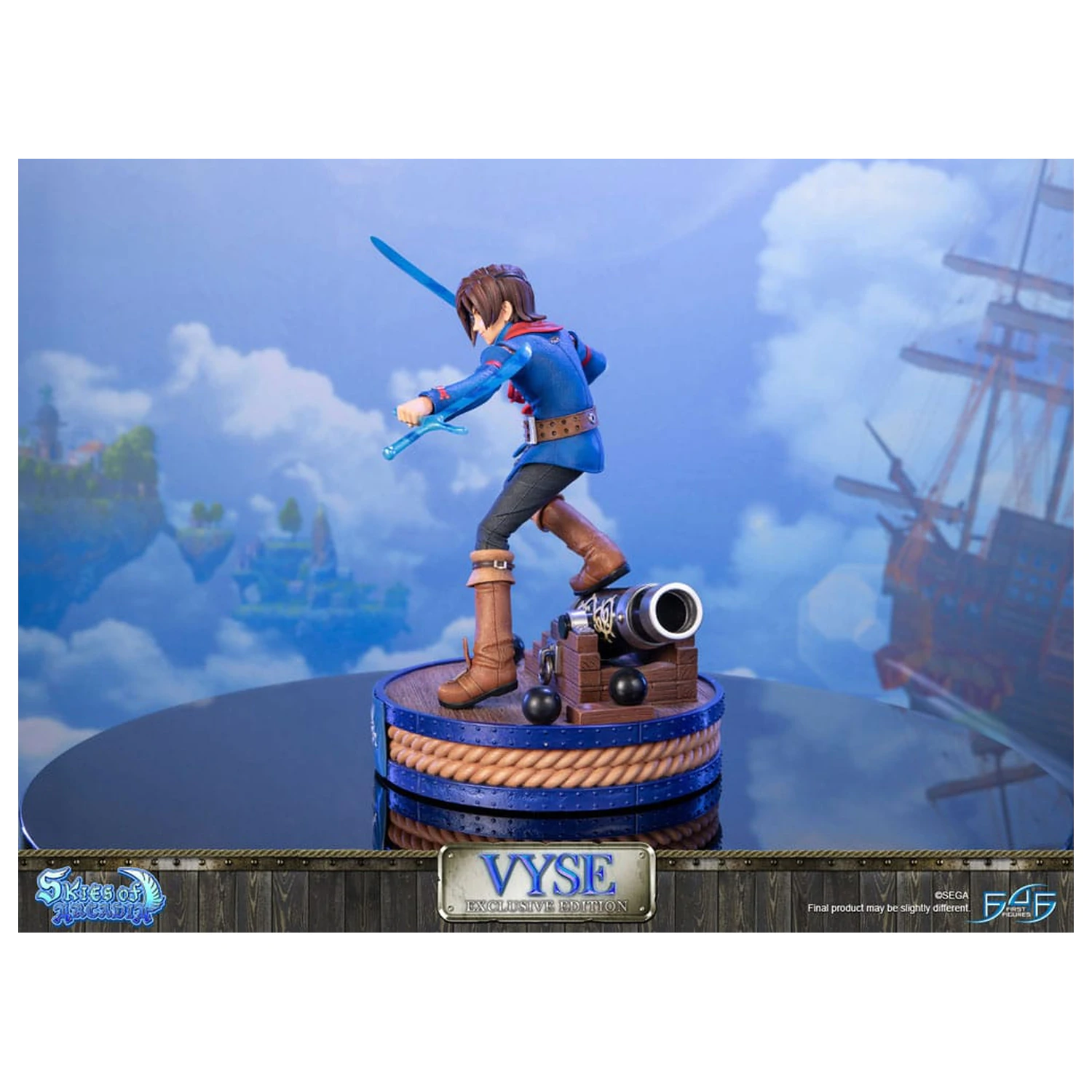 Skies of Arcadia kip Vyse Exclusive Edition 31 cm fotografija izdelka