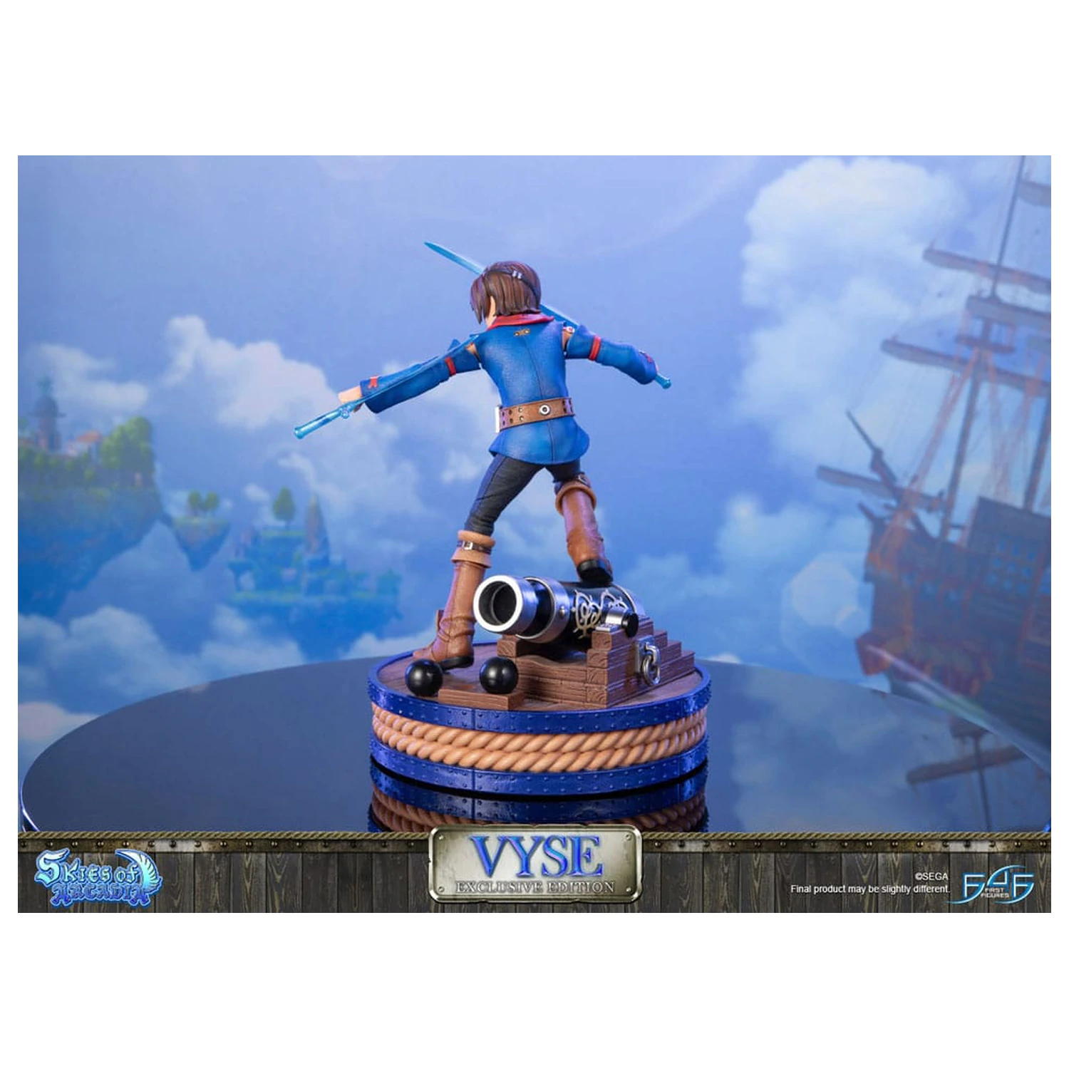 Skies of Arcadia kip Vyse Exclusive Edition 31 cm fotografija izdelka