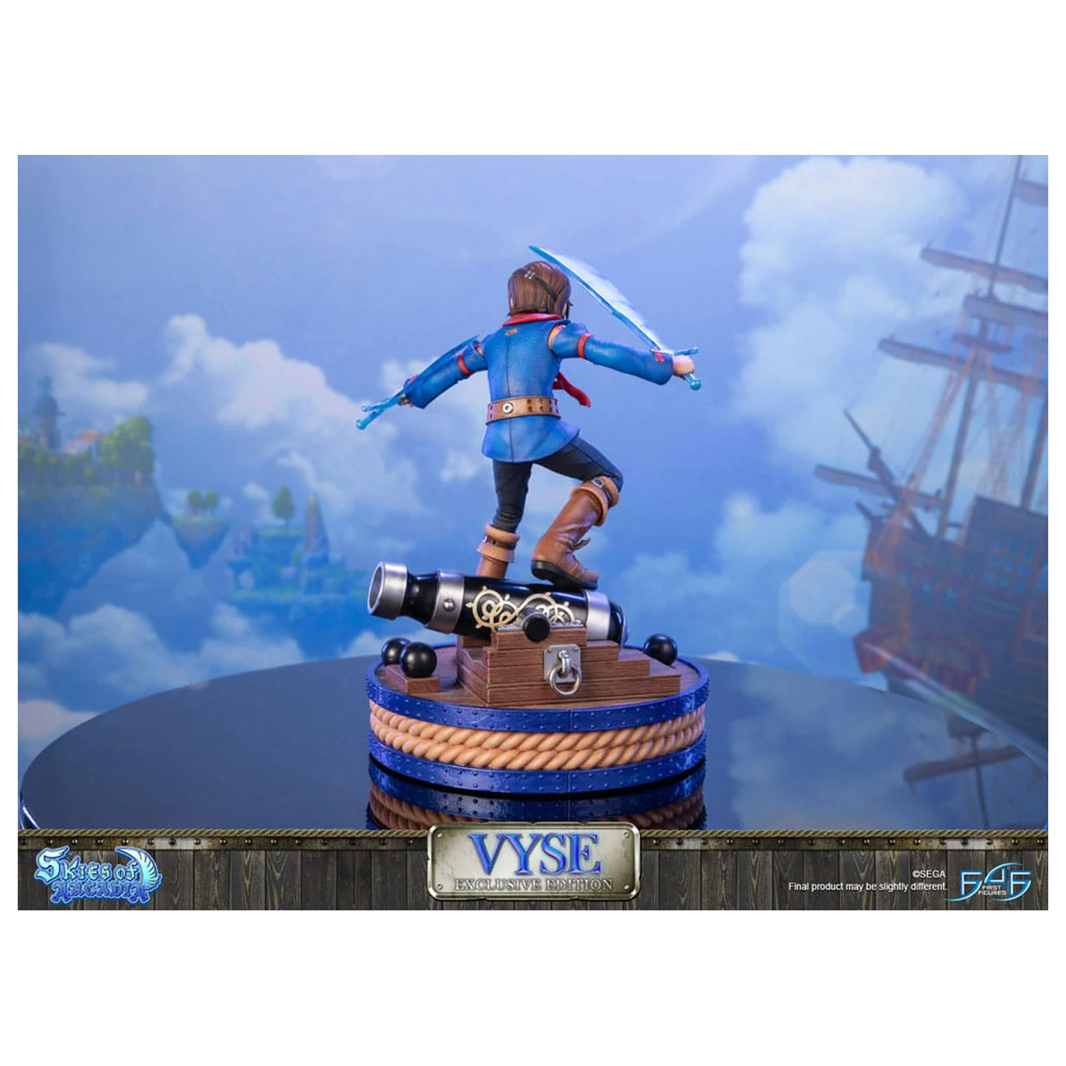 Skies of Arcadia kip Vyse Exclusive Edition 31 cm fotografija izdelka
