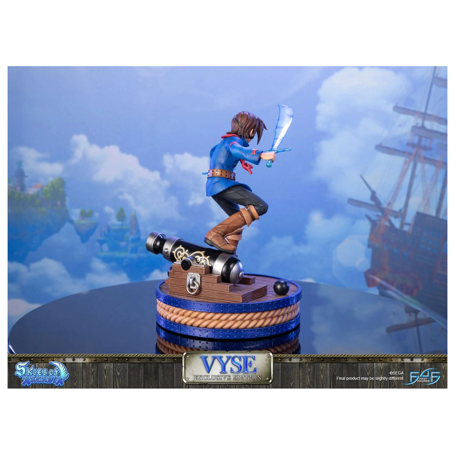 Skies of Arcadia kip Vyse Exclusive Edition 31 cm fotografija izdelka