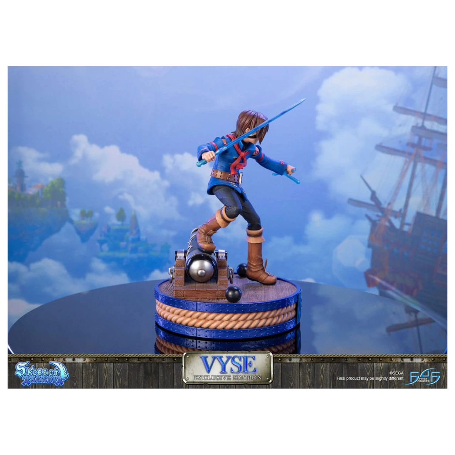 Skies of Arcadia kip Vyse Exclusive Edition 31 cm fotografija izdelka