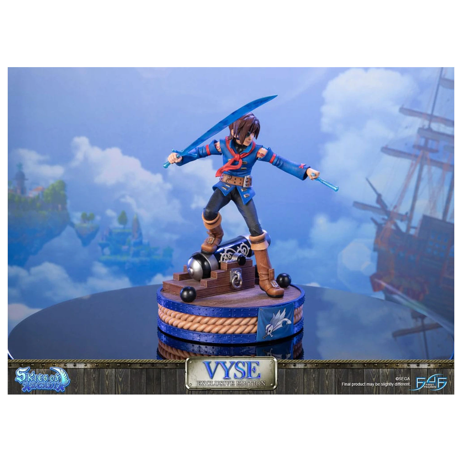 Skies of Arcadia kip Vyse Exclusive Edition 31 cm fotografija izdelka