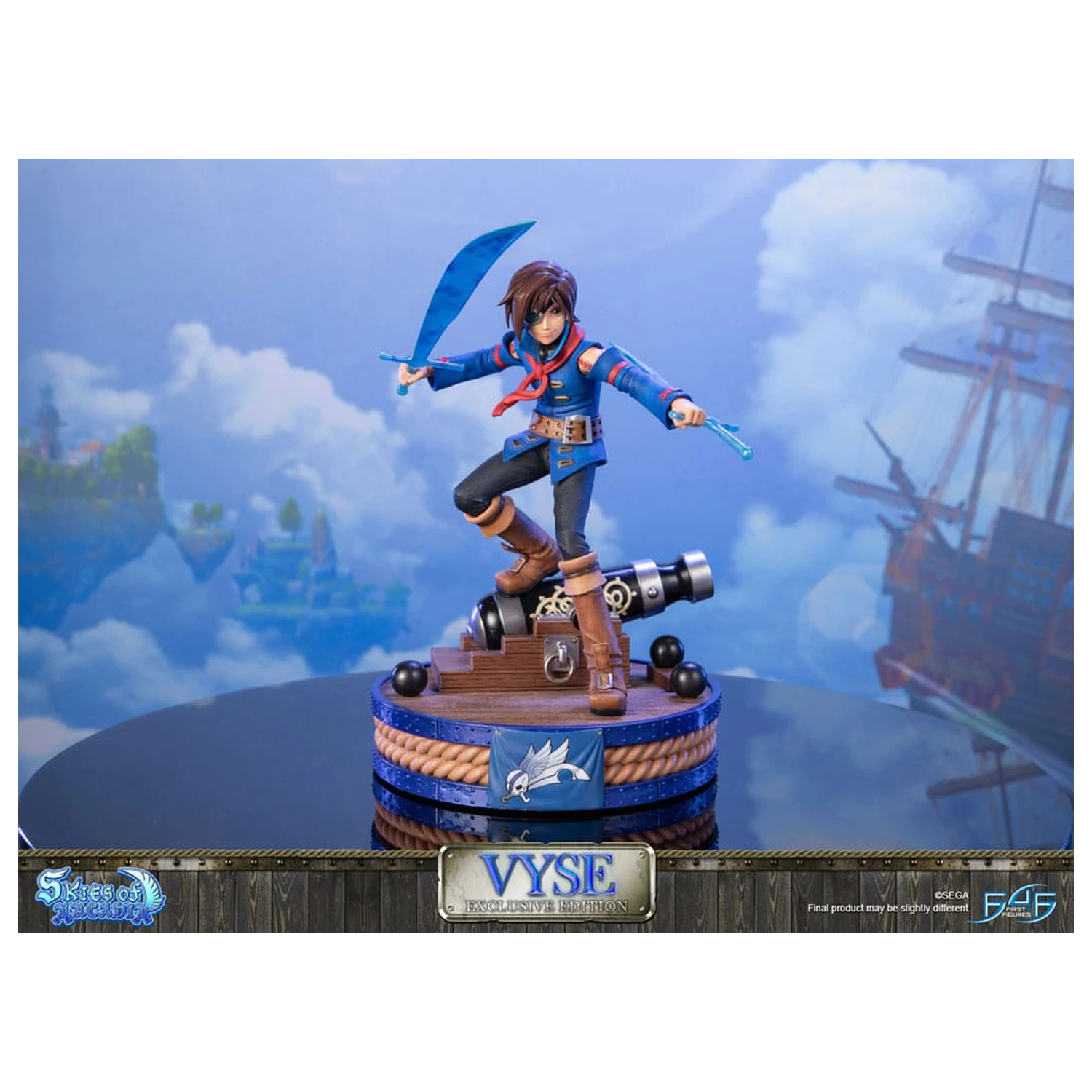 Skies of Arcadia kip Vyse Exclusive Edition 31 cm fotografija izdelka
