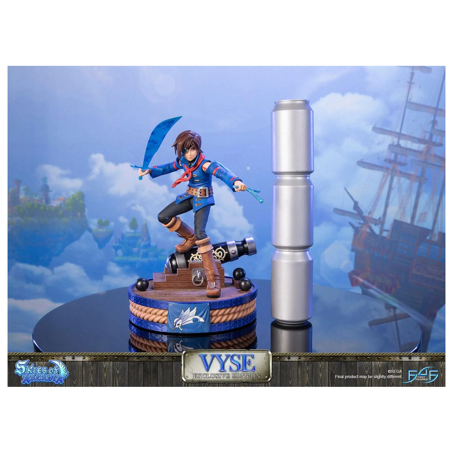Skies of Arcadia kip Vyse Exclusive Edition 31 cm fotografija izdelka
