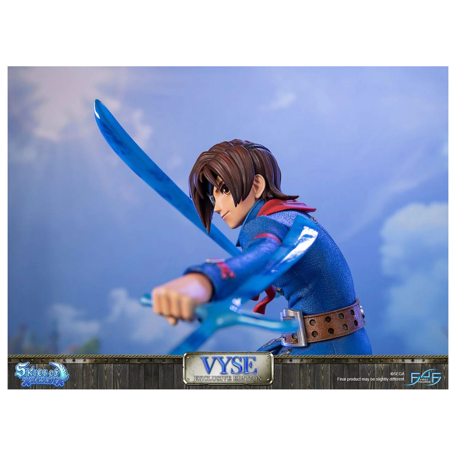 Skies of Arcadia kip Vyse Exclusive Edition 31 cm fotografija izdelka
