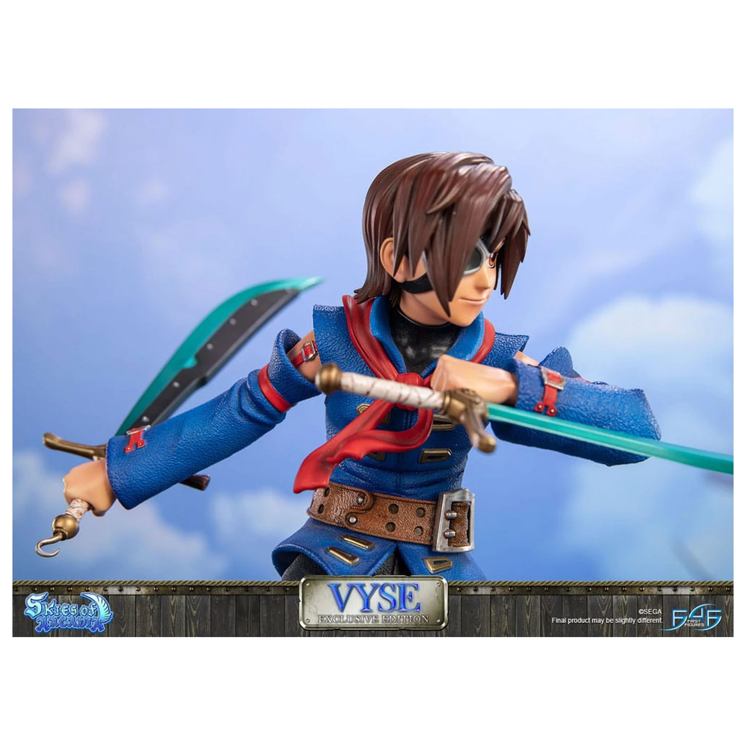 Skies of Arcadia kip Vyse Exclusive Edition 31 cm fotografija izdelka