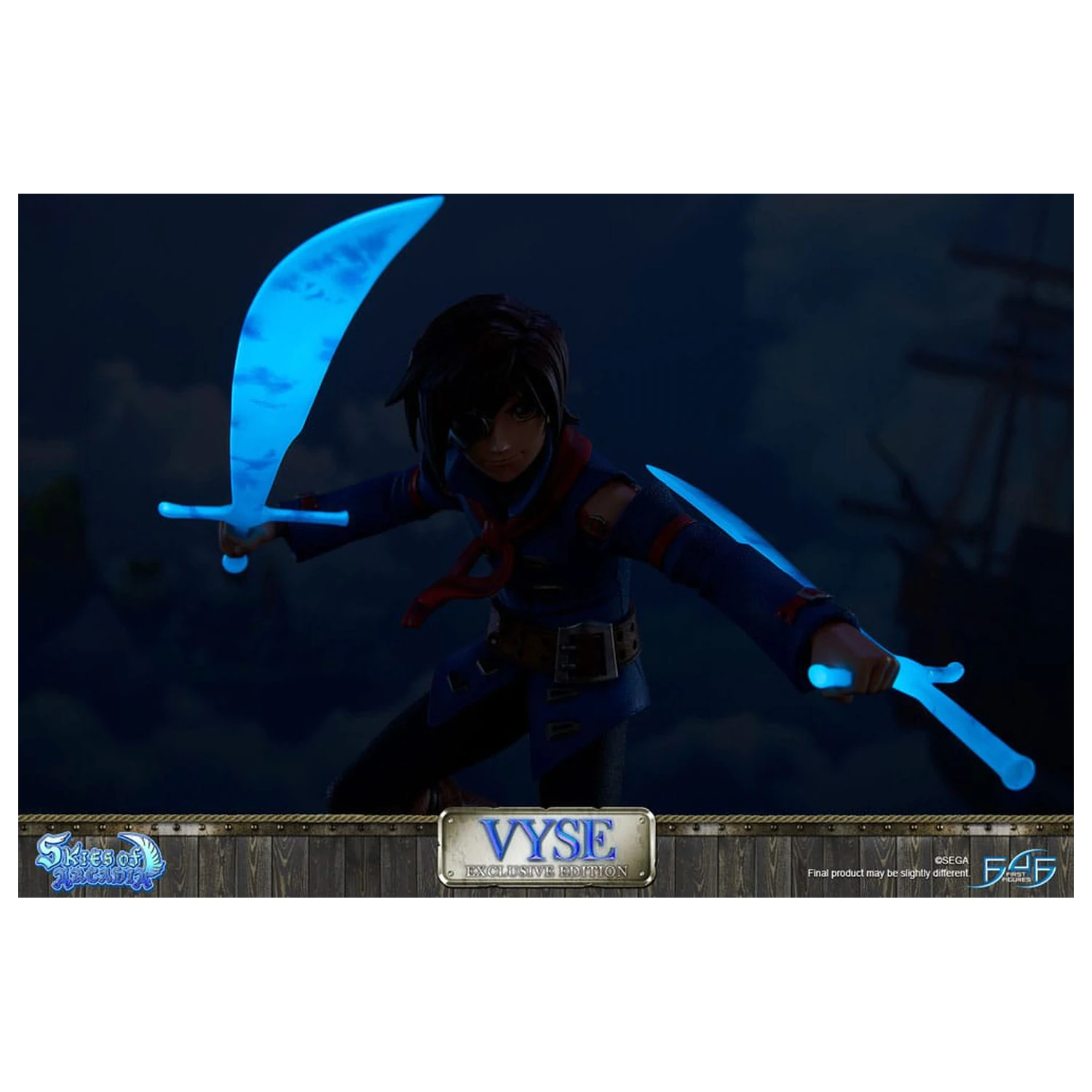 Skies of Arcadia kip Vyse Exclusive Edition 31 cm fotografija izdelka