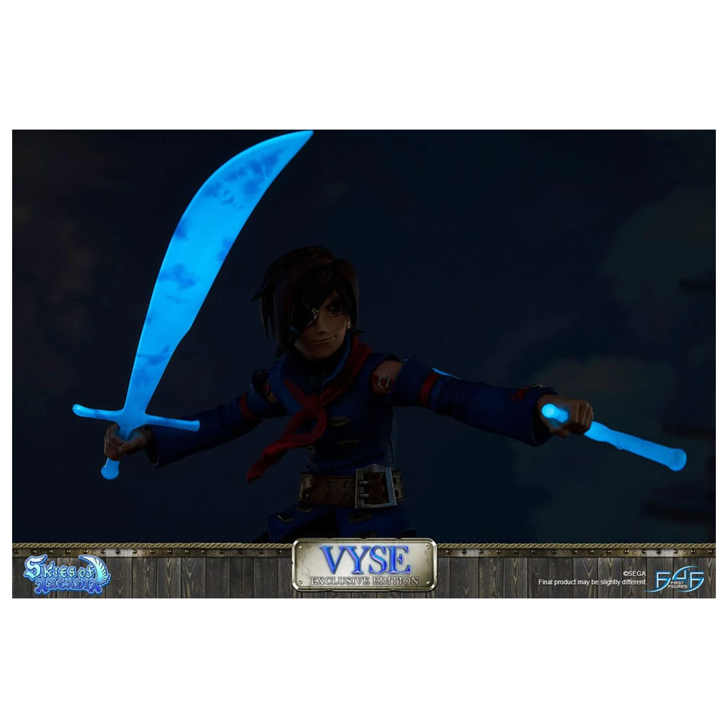 Skies of Arcadia kip Vyse Exclusive Edition 31 cm fotografija izdelka