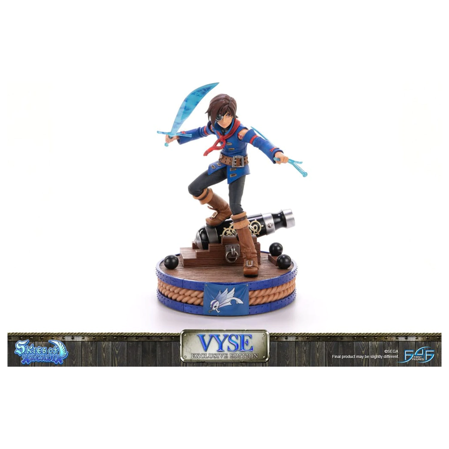 Skies of Arcadia kip Vyse Exclusive Edition 31 cm fotografija izdelka