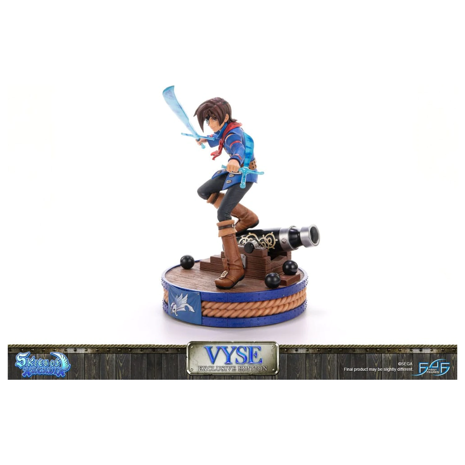 Skies of Arcadia kip Vyse Exclusive Edition 31 cm fotografija izdelka