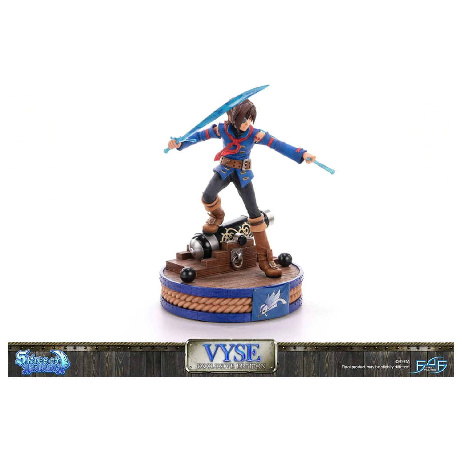 Skies of Arcadia kip Vyse Exclusive Edition 31 cm fotografija izdelka