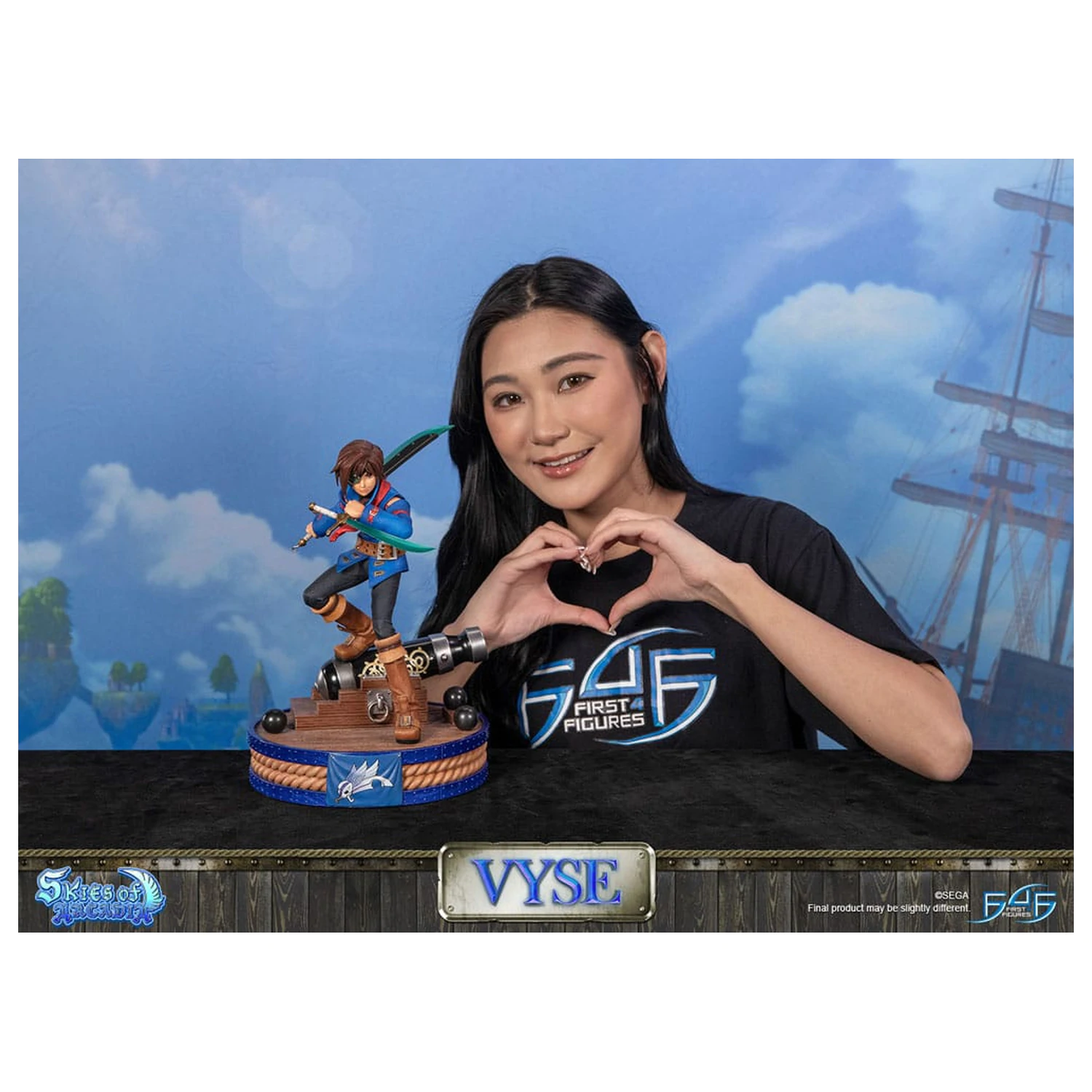 Skies of Arcadia kip Vyse Standard Edition 31 cm fotografija izdelka