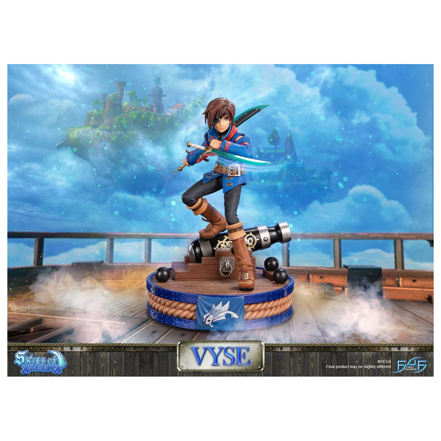 Skies of Arcadia kip Vyse Standard Edition 31 cm fotografija izdelka