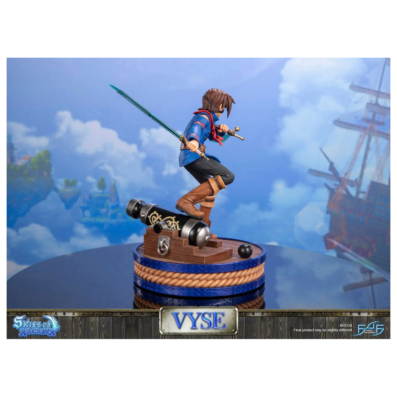 Skies of Arcadia kip Vyse Standard Edition 31 cm fotografija izdelka