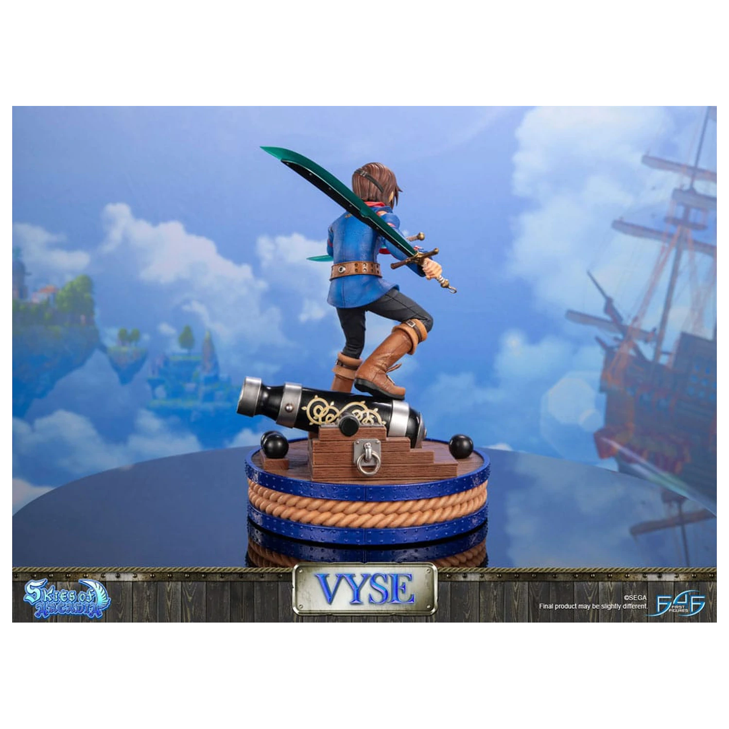 Skies of Arcadia kip Vyse Standard Edition 31 cm fotografija izdelka