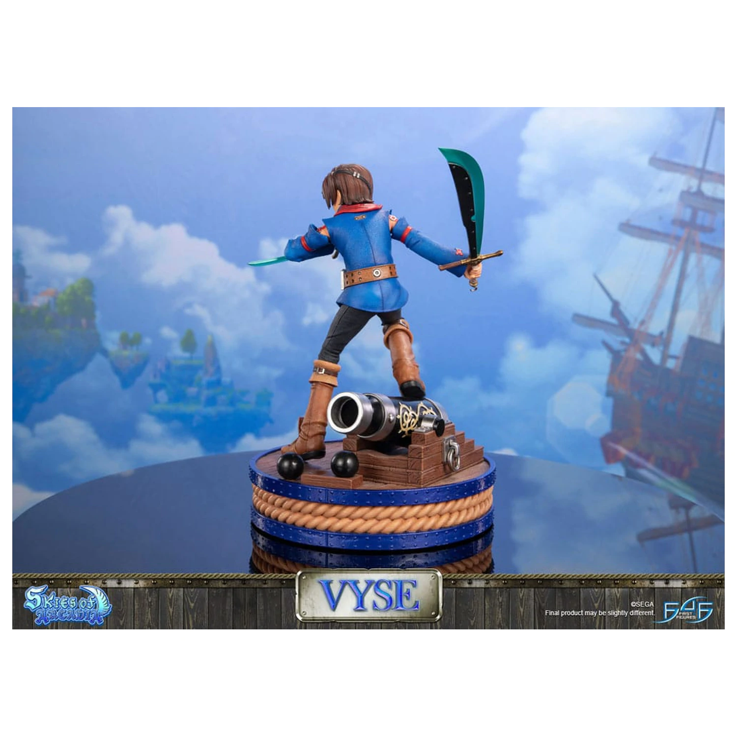 Skies of Arcadia kip Vyse Standard Edition 31 cm fotografija izdelka