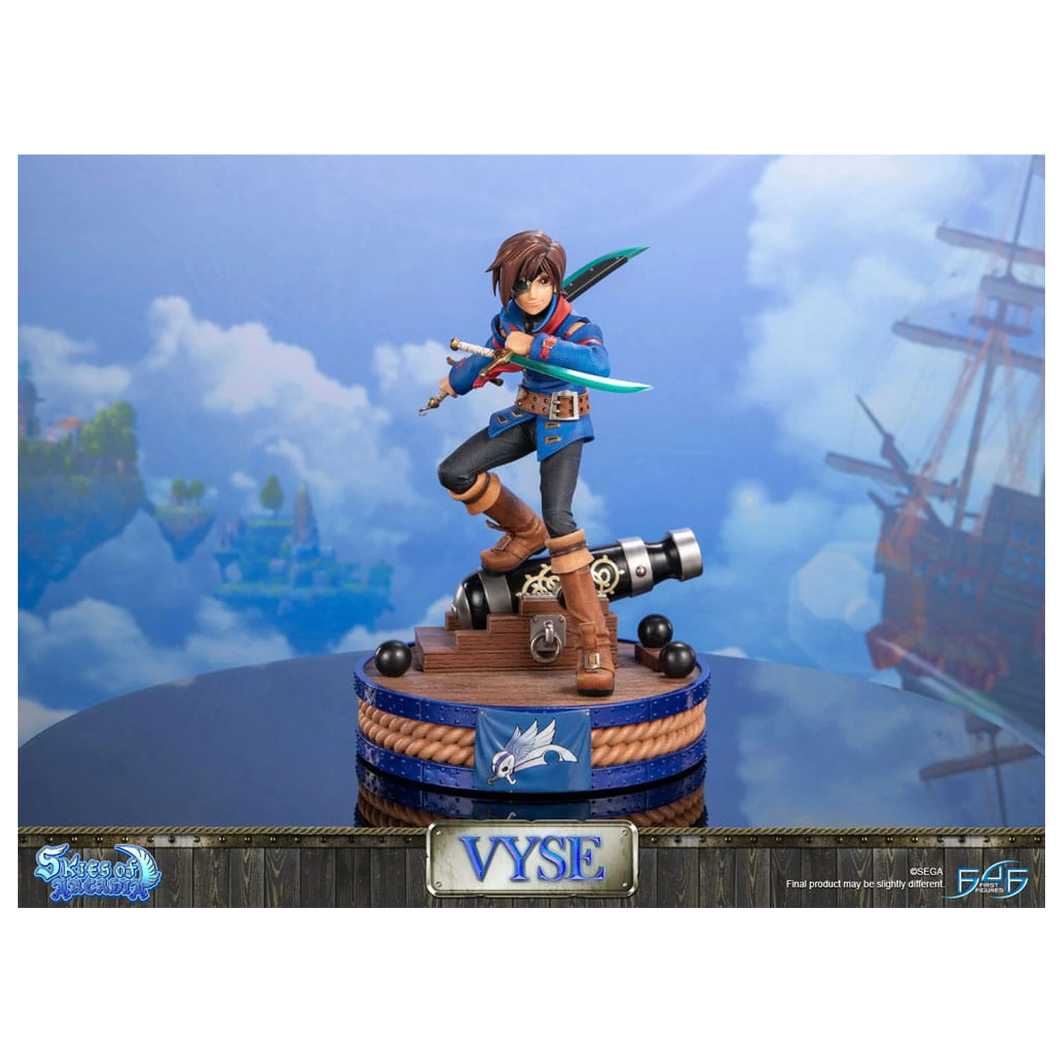 Skies of Arcadia kip Vyse Standard Edition 31 cm fotografija izdelka