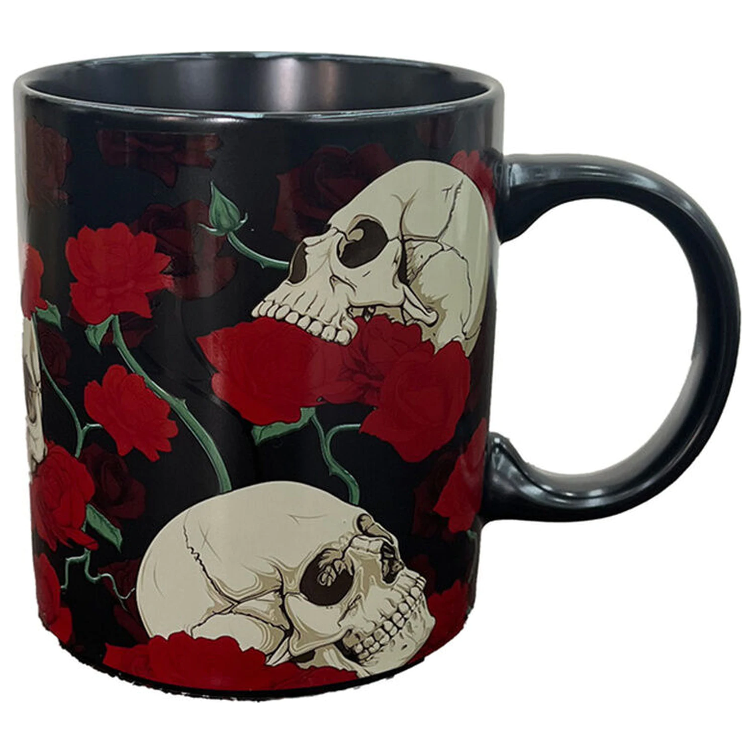 Skulls and Roses skodelica 300ml fotografija izdelka