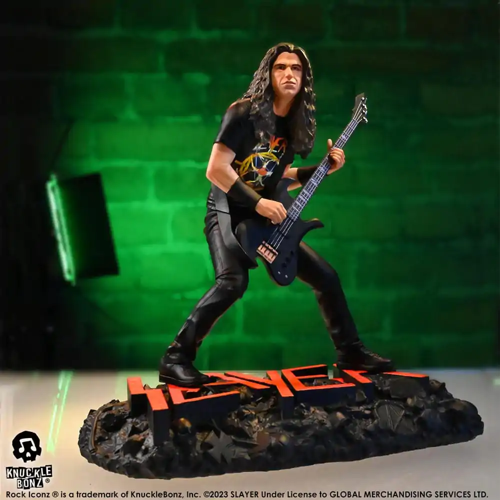 Slayer Rock Iconz kip 1/9 Tom Araya II 22 cm fotografija izdelka