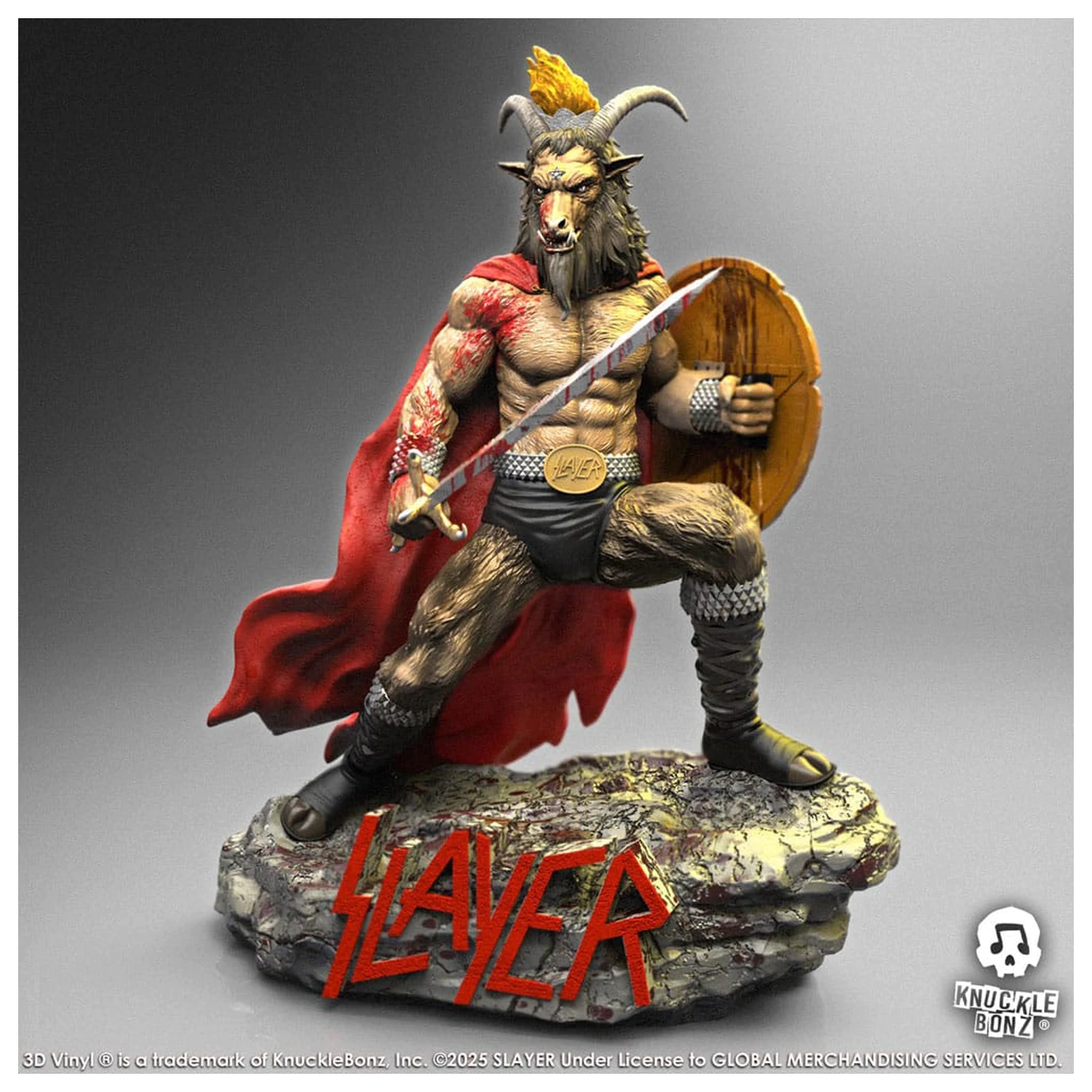 Slayer 3D vinilna statua Show No Mercy Minotaur 22 cm fotografija izdelka