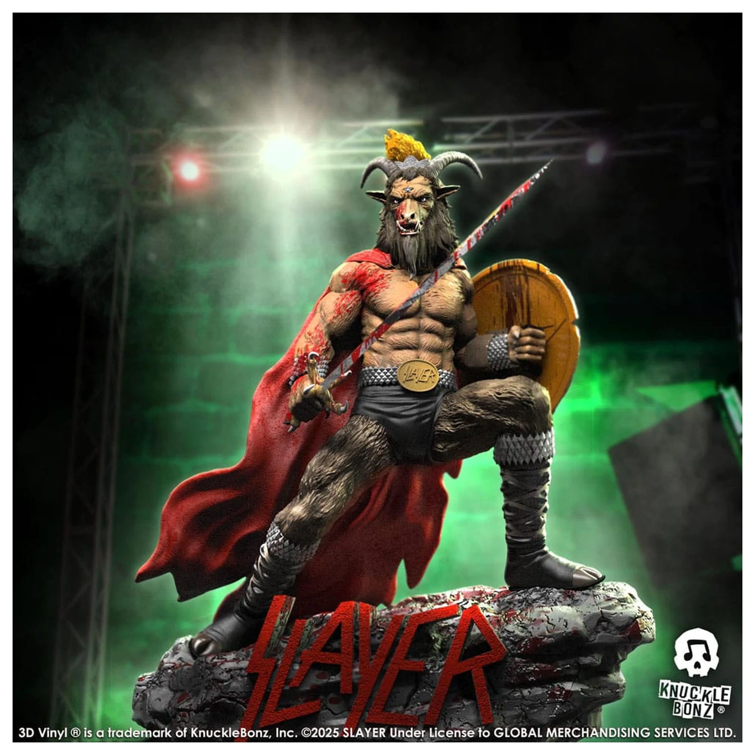 Slayer 3D vinilna statua Show No Mercy Minotaur 22 cm fotografija izdelka