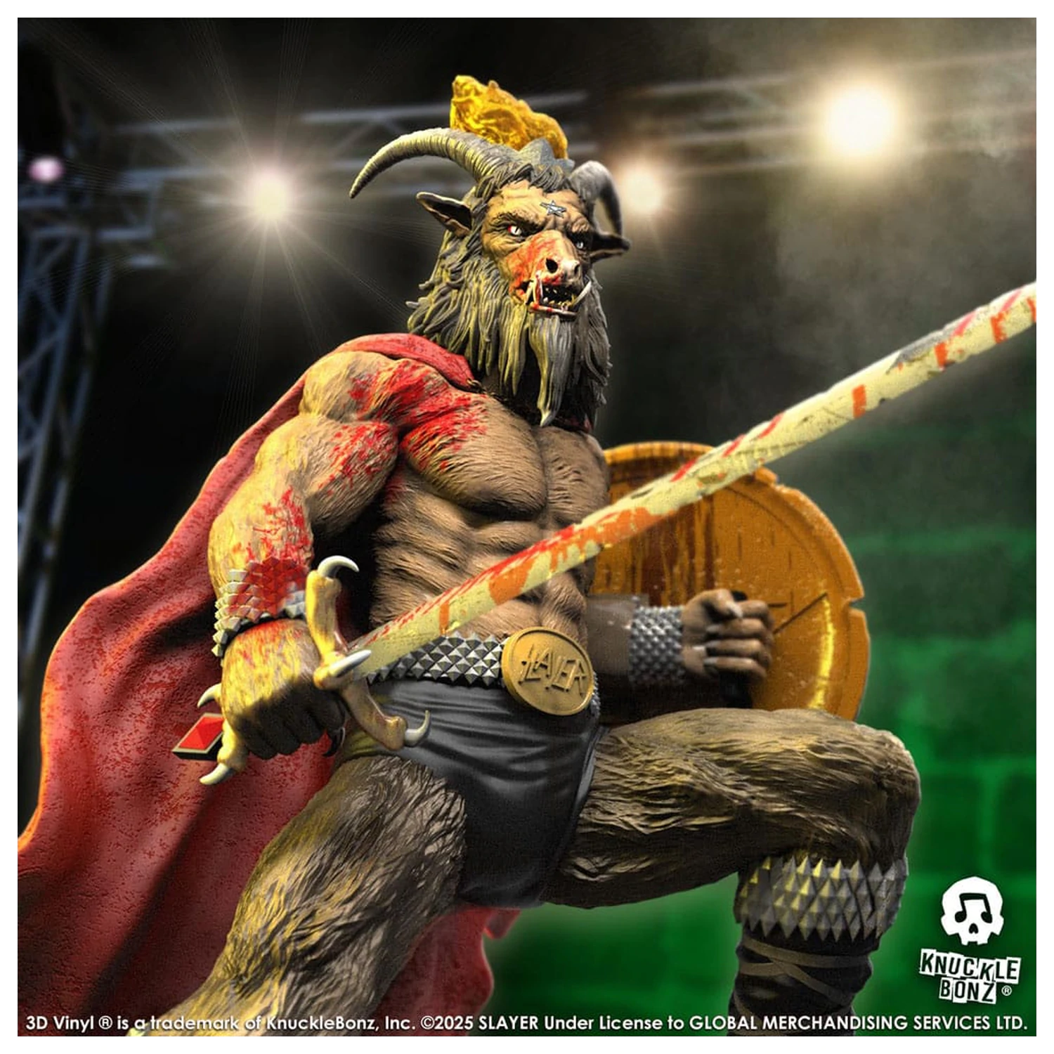 Slayer 3D vinilna statua Show No Mercy Minotaur 22 cm fotografija izdelka