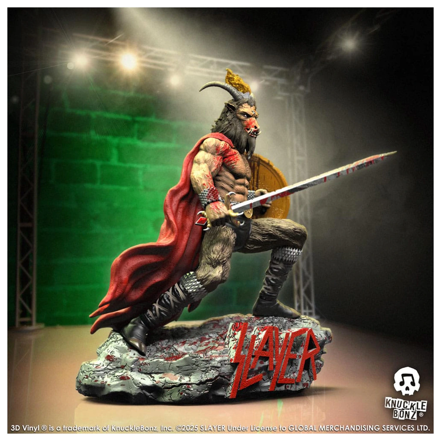 Slayer 3D vinilna statua Show No Mercy Minotaur 22 cm fotografija izdelka
