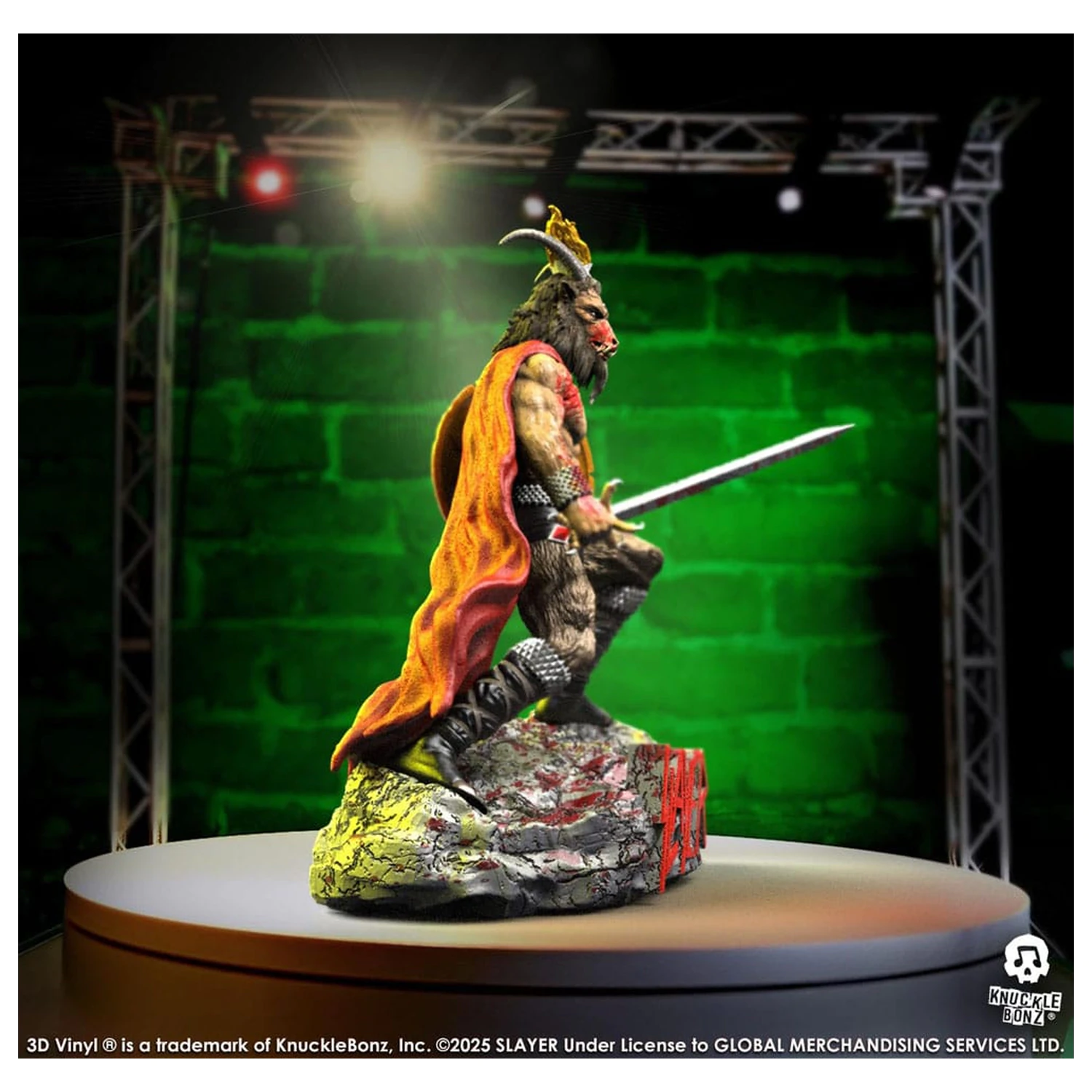 Slayer 3D vinilna statua Show No Mercy Minotaur 22 cm fotografija izdelka