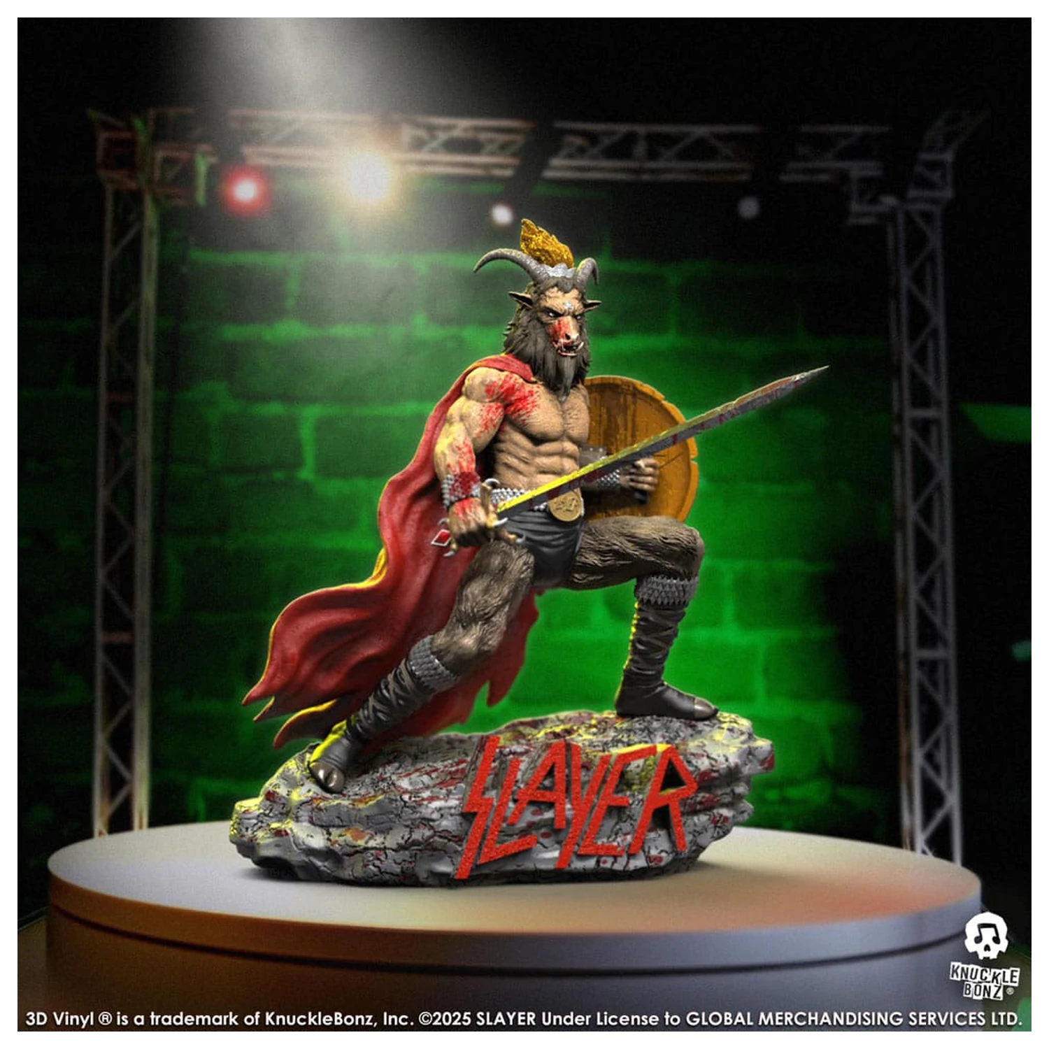Slayer 3D vinilna statua Show No Mercy Minotaur 22 cm fotografija izdelka