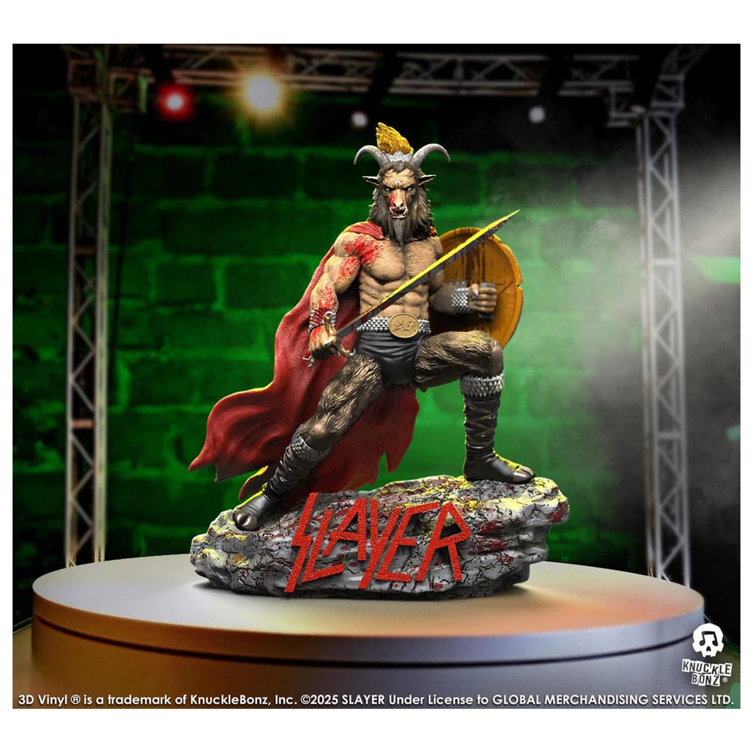 Slayer 3D vinilna statua Show No Mercy Minotaur 22 cm fotografija izdelka