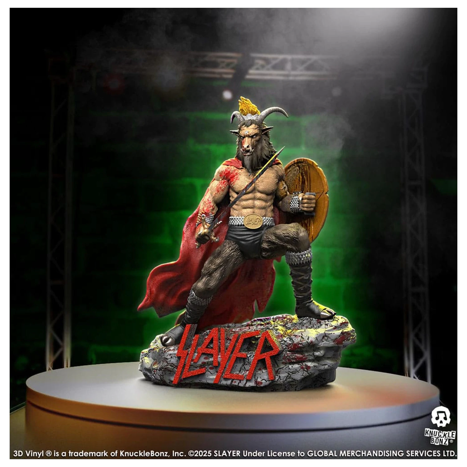 Slayer 3D vinilna statua Show No Mercy Minotaur 22 cm fotografija izdelka