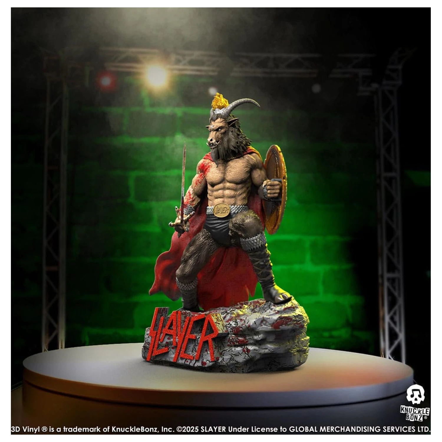 Slayer 3D vinilna statua Show No Mercy Minotaur 22 cm fotografija izdelka
