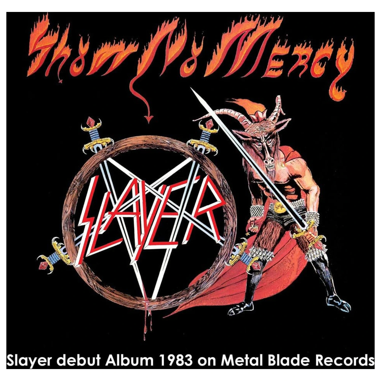 Slayer 3D vinilna statua Show No Mercy Minotaur 22 cm fotografija izdelka