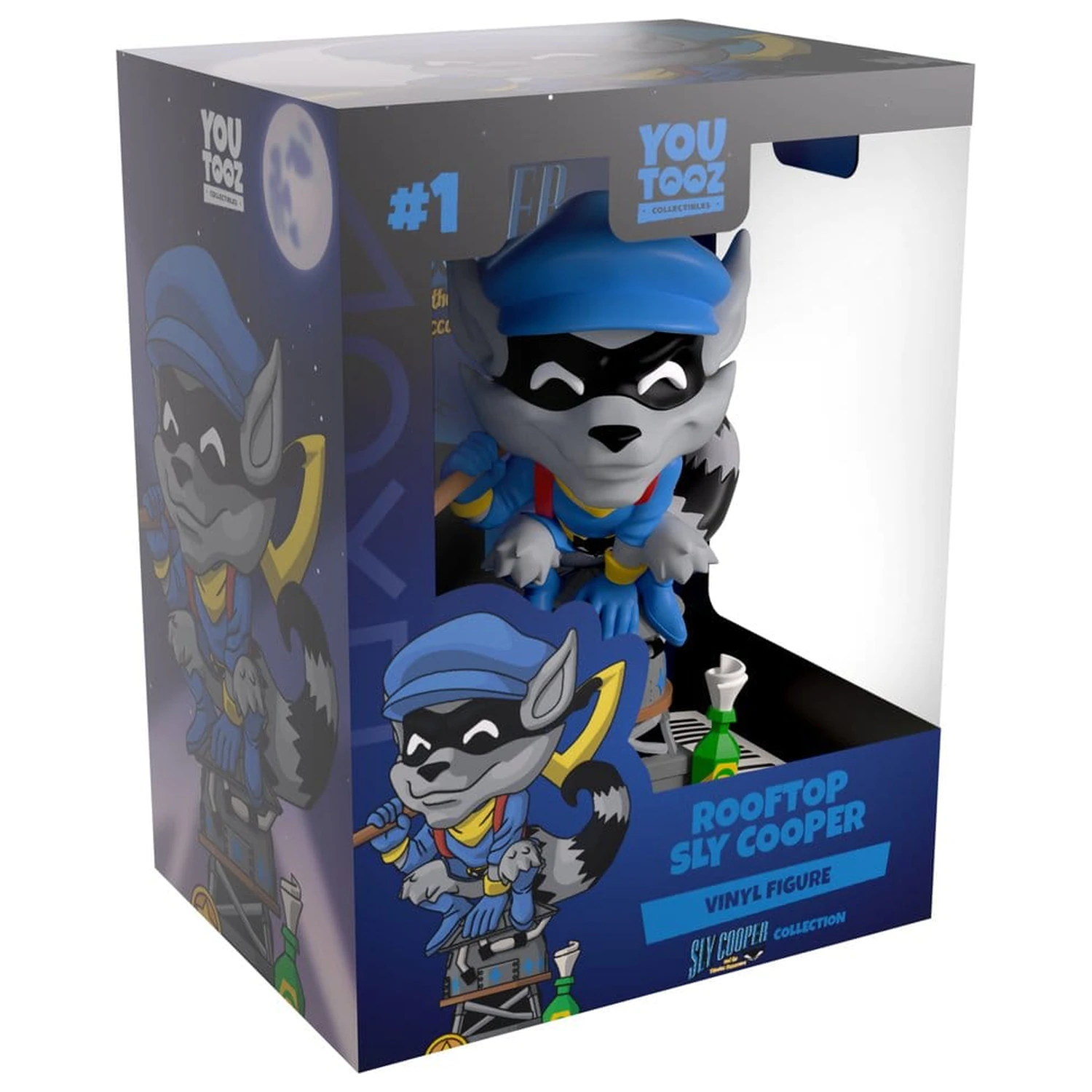 Sly Cooper vinilna figura Rooftop Sly Cooper 13 cm fotografija izdelka