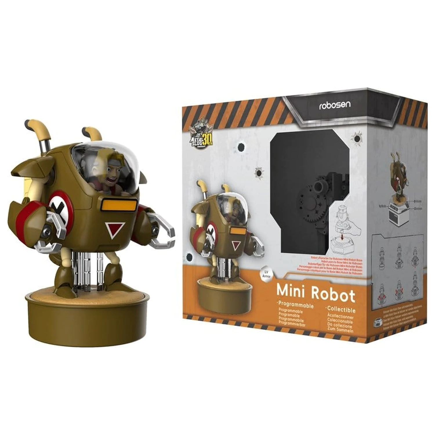 SNK Interactive Robot Metal Slug Series LV Oklep 11 cm fotografija izdelka