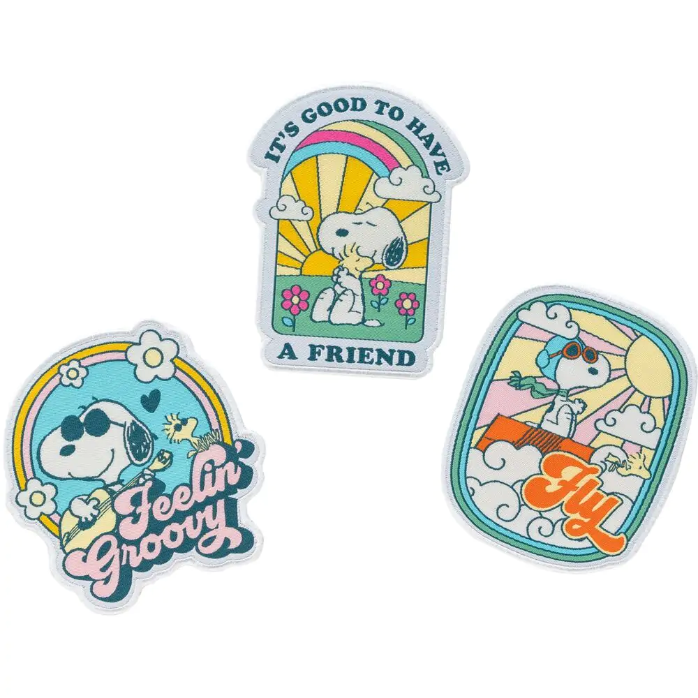 Snoopy 3-delni set našitkov fotografija izdelka