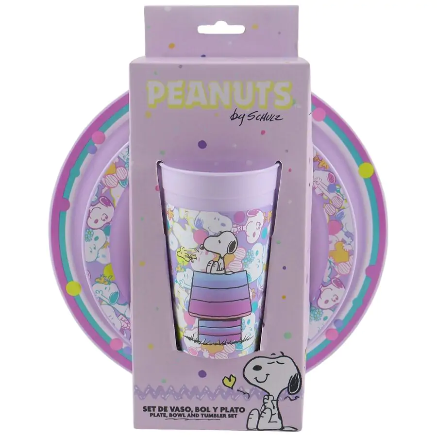 Snoopy 3-delni set za zajtrk fotografija izdelka