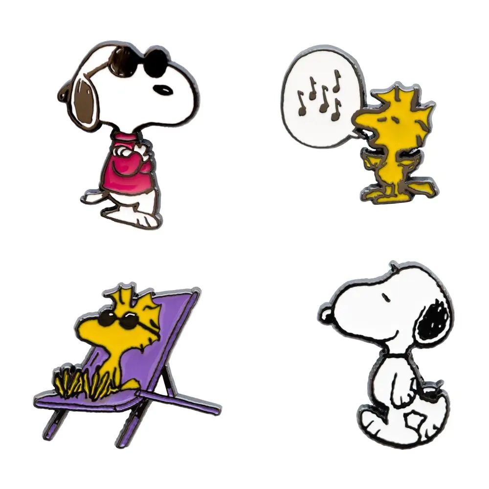 Snoopy komplet 4 z značkami fotografija izdelka