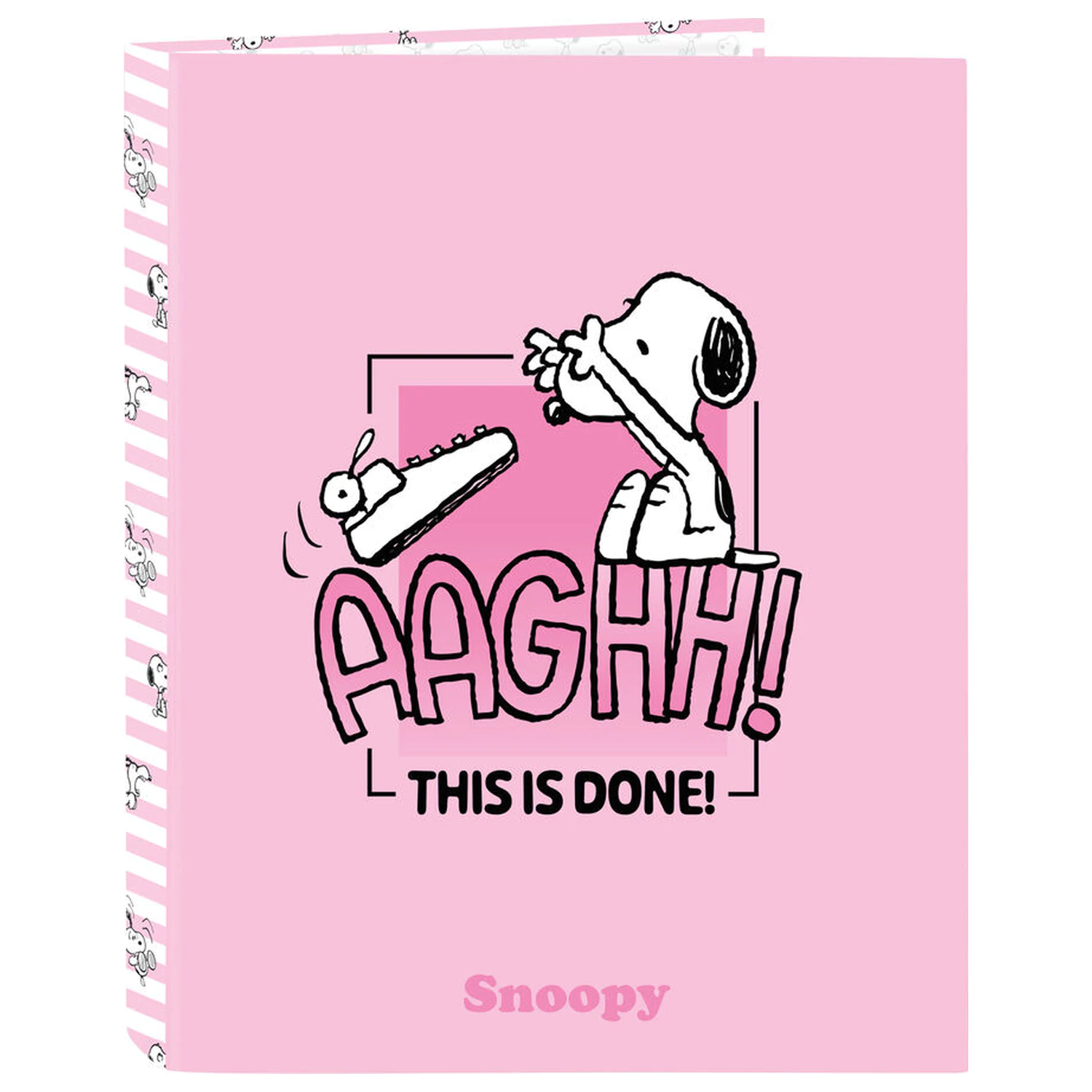 Snoopy A4 kartonska 4-obročna mapa fotografija izdelka