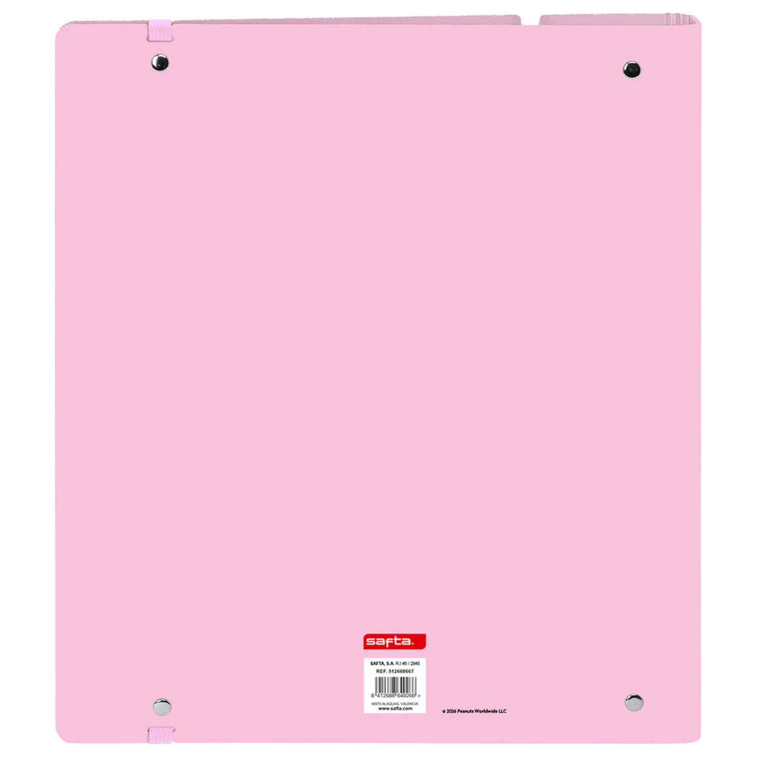 Snoopy A4 kartonski registrator s 4 obročki z listi fotografija izdelka