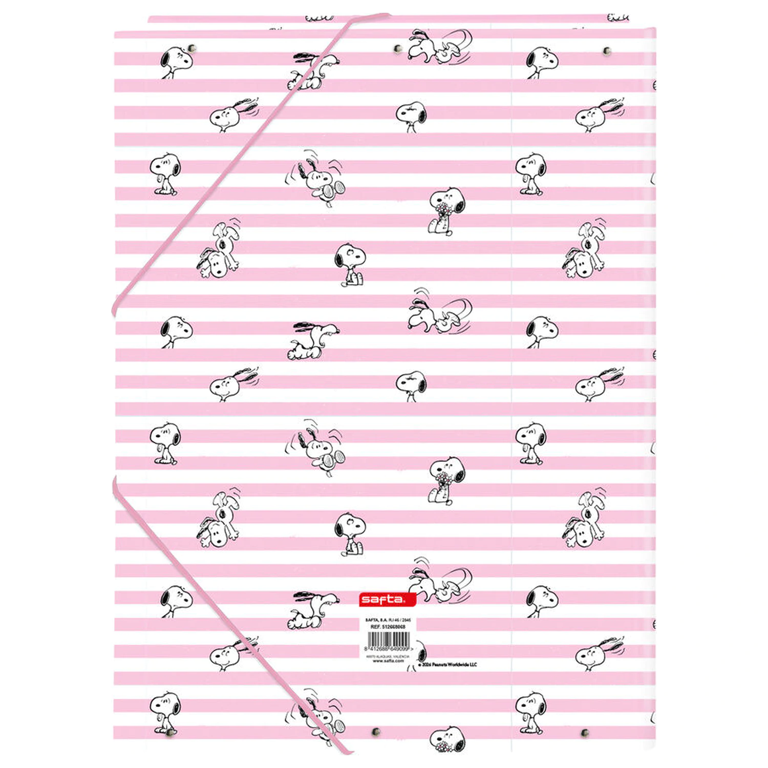 Snoopy A4 kartonski registrator z zavihki fotografija izdelka