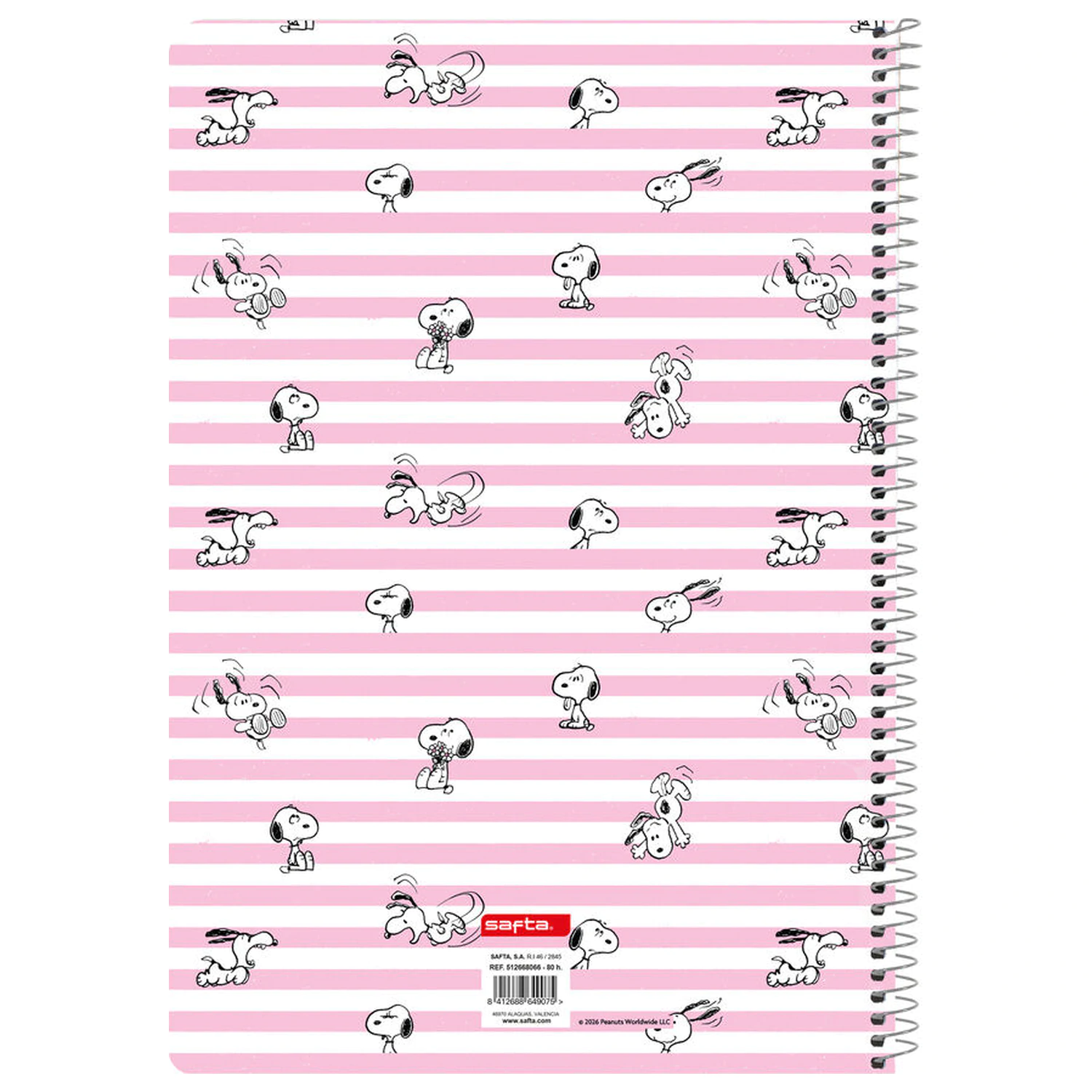 Snoopy A4 zvezek fotografija izdelka