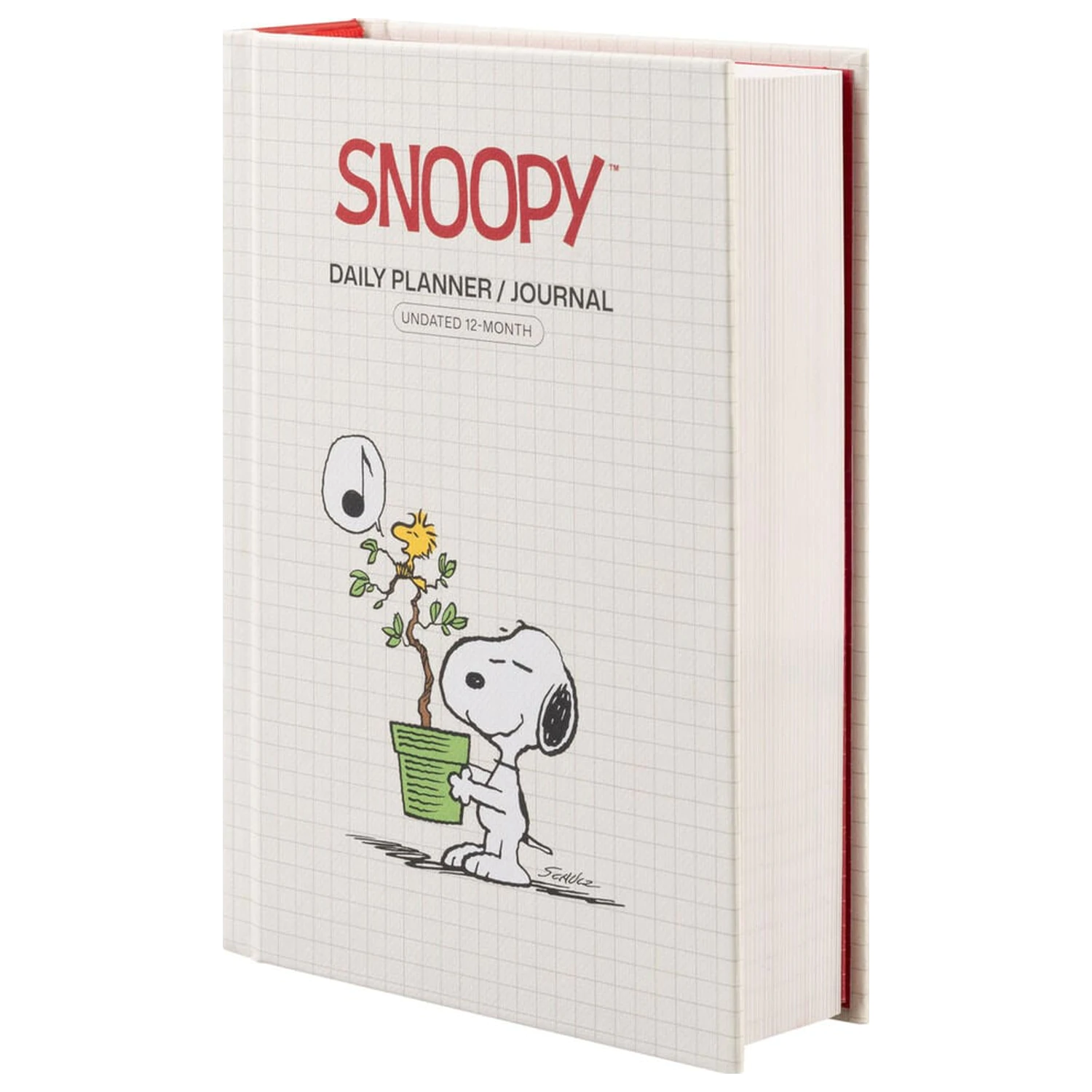 Snoopy A6 nedatirani dnevni planer fotografija izdelka