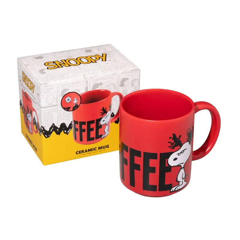 Snoopy Najprej kava skodelica 350ml fotografija izdelka