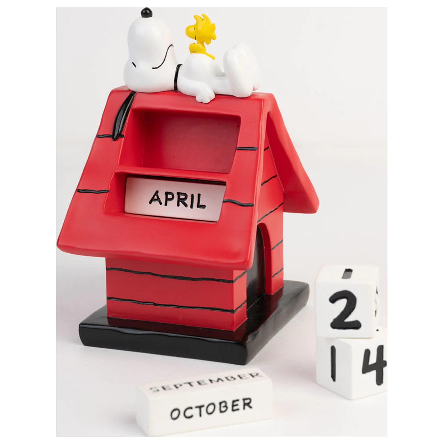 Snoopy Doghouse 3D večni koledar fotografija izdelka