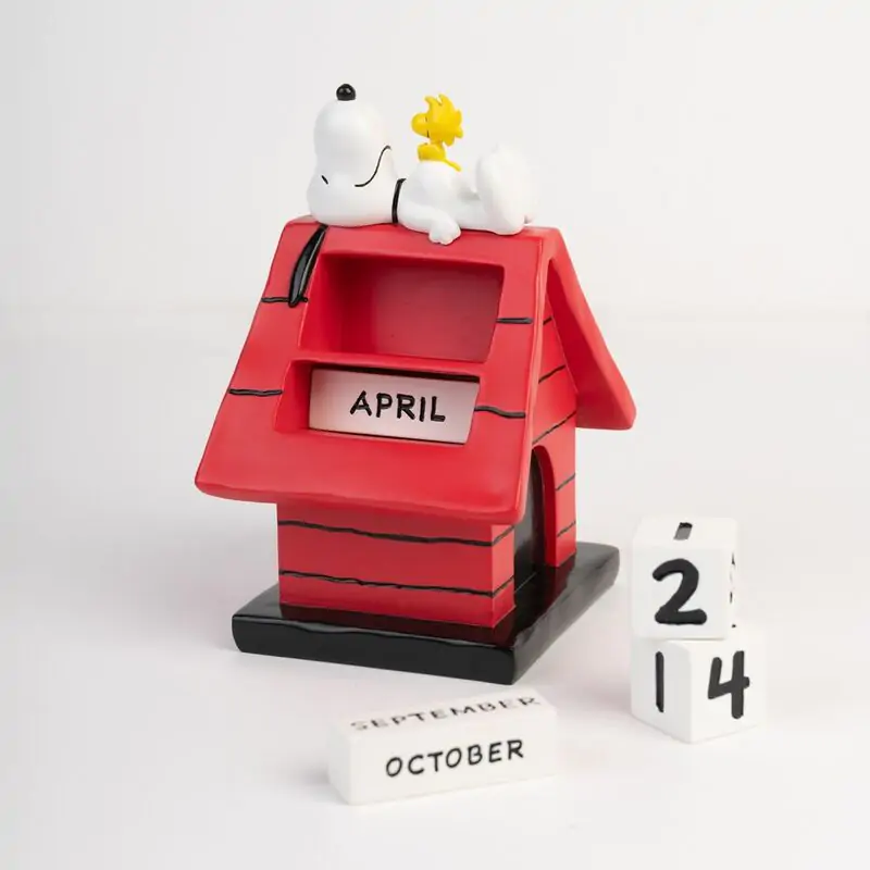 Snoopy Doghouse 3D večni koledar fotografija izdelka