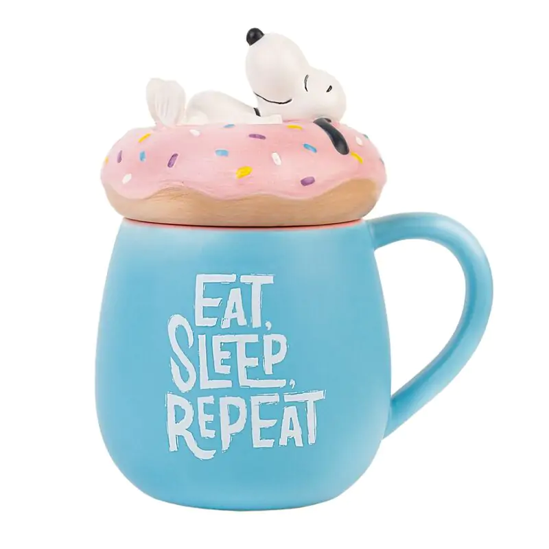 Snoopy Eat Sleep Repeat 3D lonček 500ml fotografija izdelka