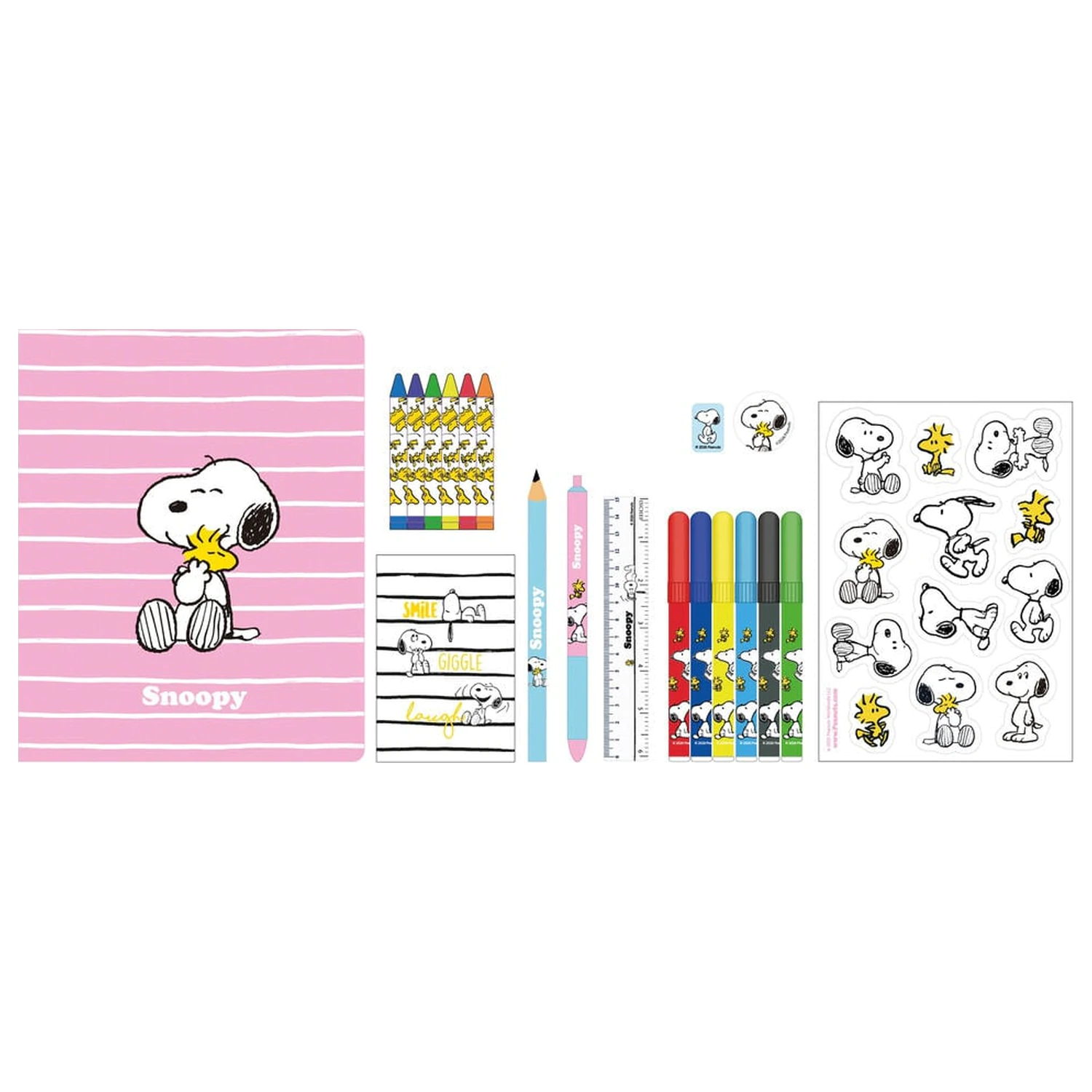 Snoopy Peanuts komplet za aktivnosti 31 kosov fotografija izdelka
