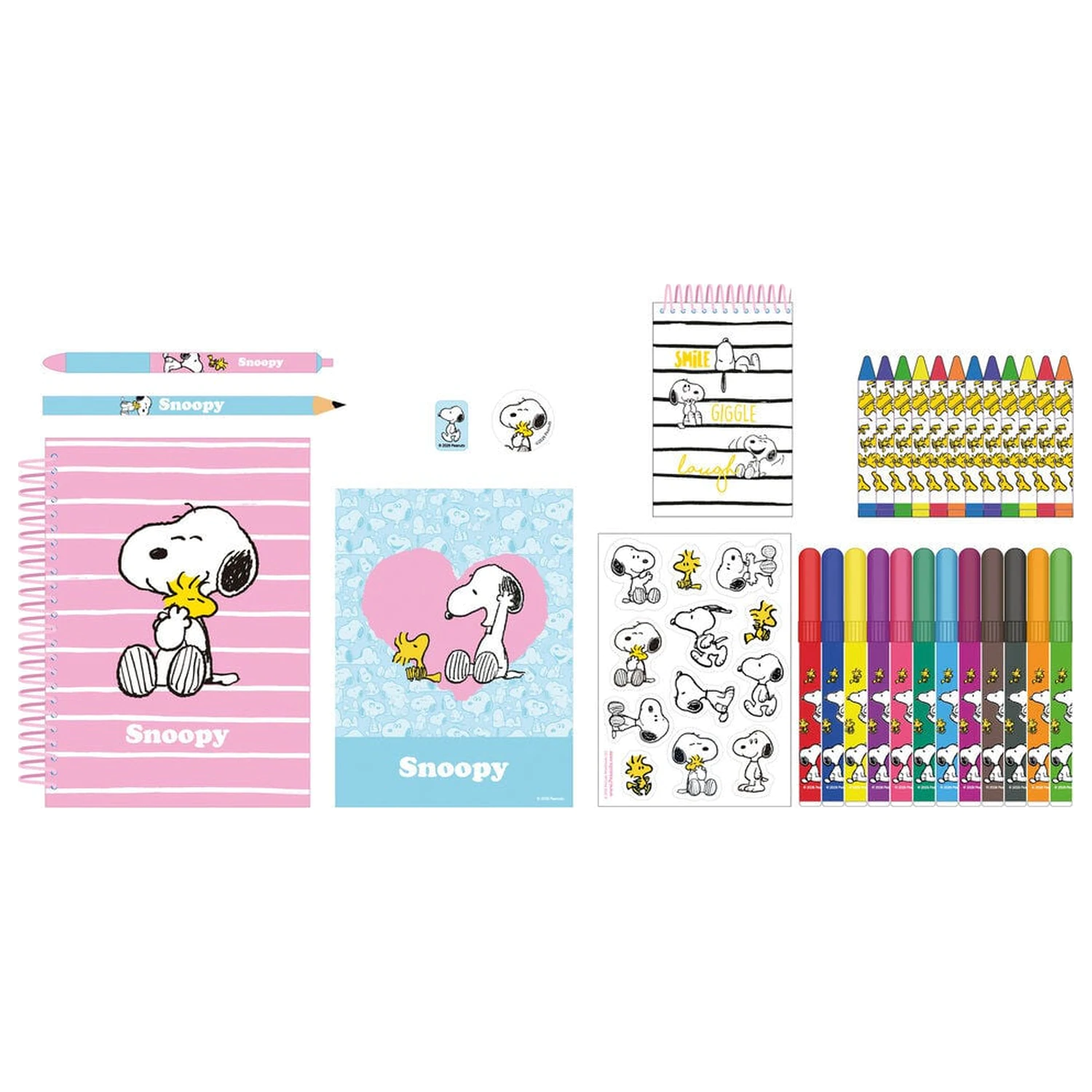 Snoopy Peanuts komplet za aktivnosti 43 kosov fotografija izdelka